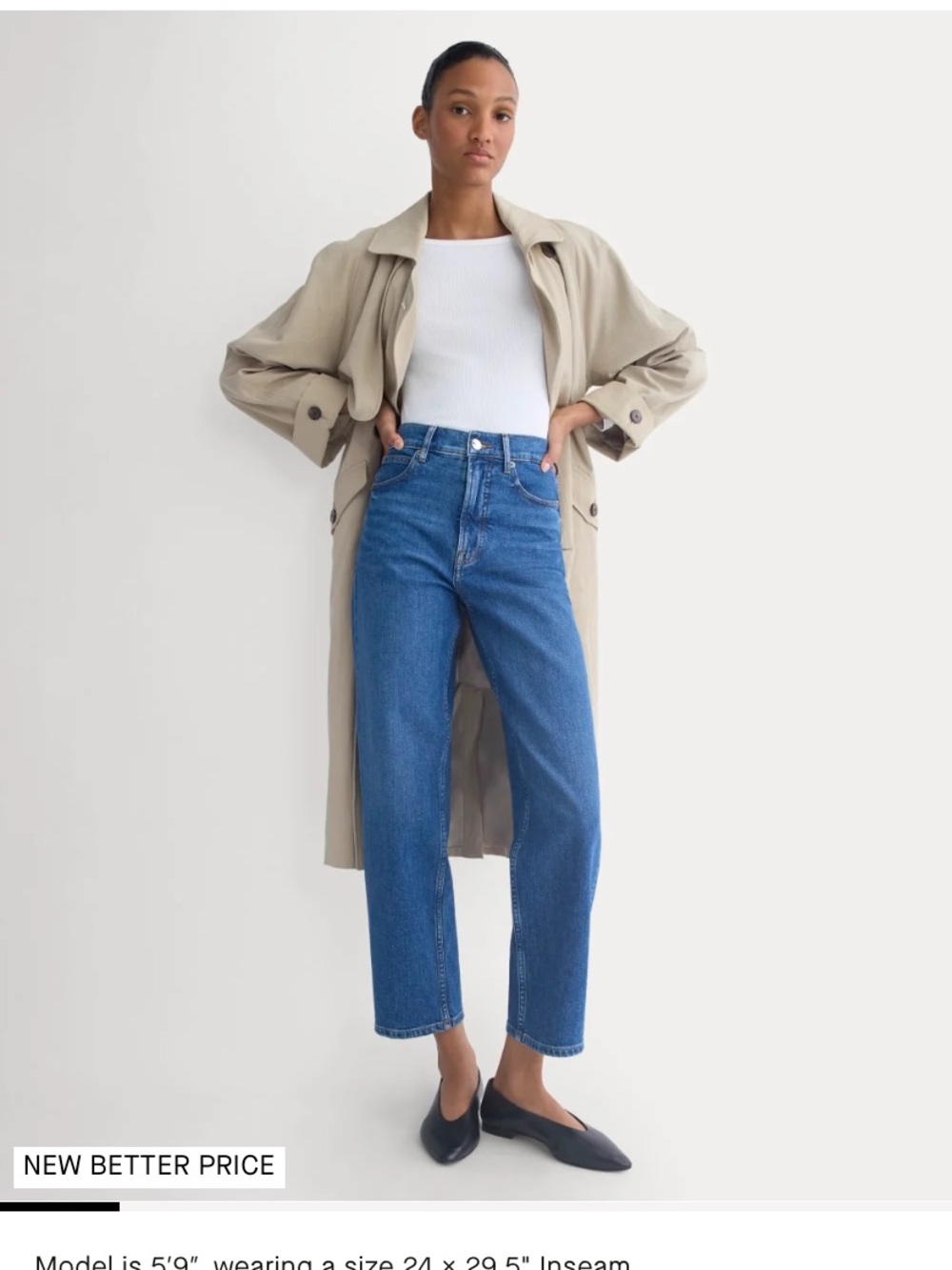 Everlane way high jean Sz 30